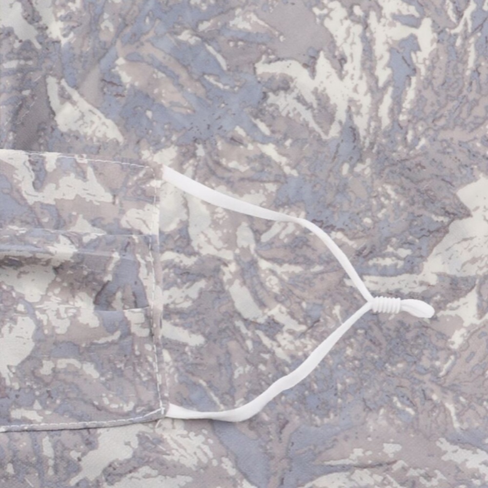Acid Wash Scarf Mask GREY GRAY - Picture 9 of 11